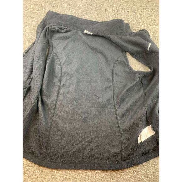 Columbia Sportswear Men's Large Black Full-Zip Fleece Vest for Outdoor Work Hike - Picture 3 of 13